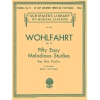 Wohlfahrt, Franz - 50 Easy Melodious Studies, Op. 74 - Book 2