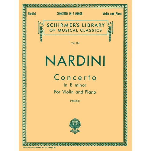 Nardini, Pietro - Concerto...