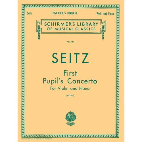 Seitz, Friedrich - Pupil's...