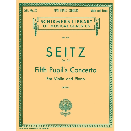 Seitz, Friedrich - Pupil's...