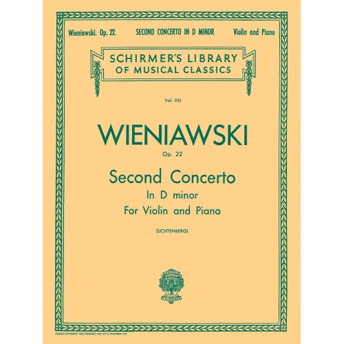 Wieniawski, Henryk - Second...