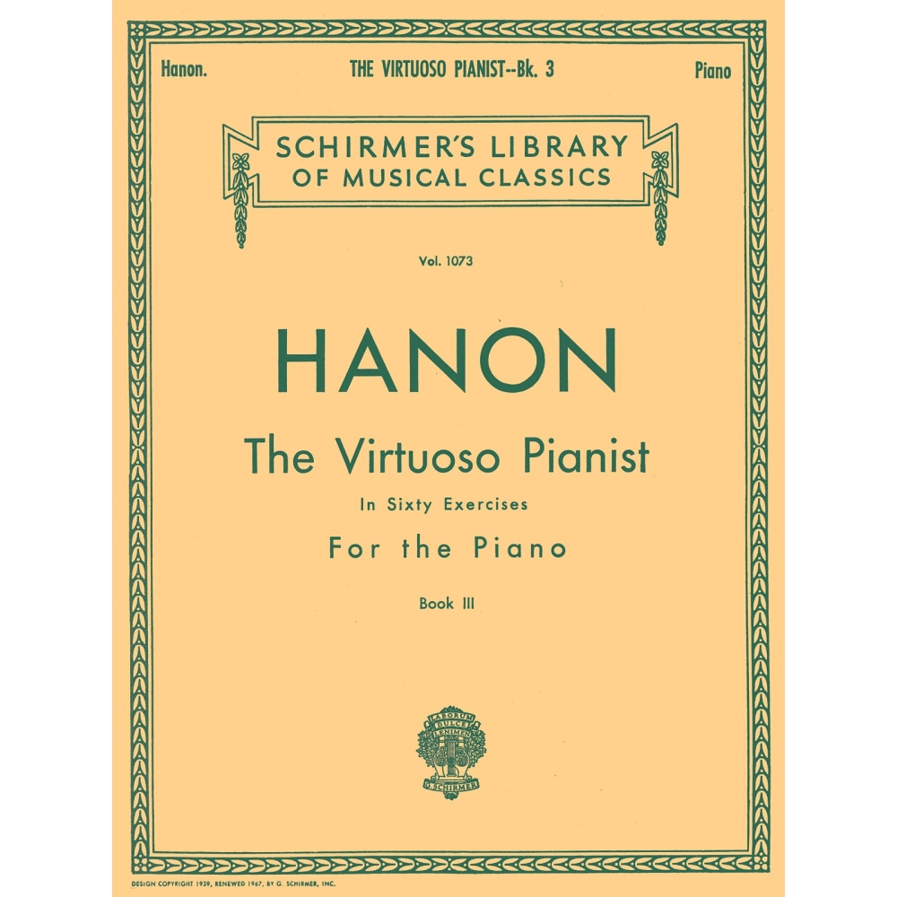 Hanon, Charles-Louis - Virtuoso Pianist in 60 Exercises - Book 3