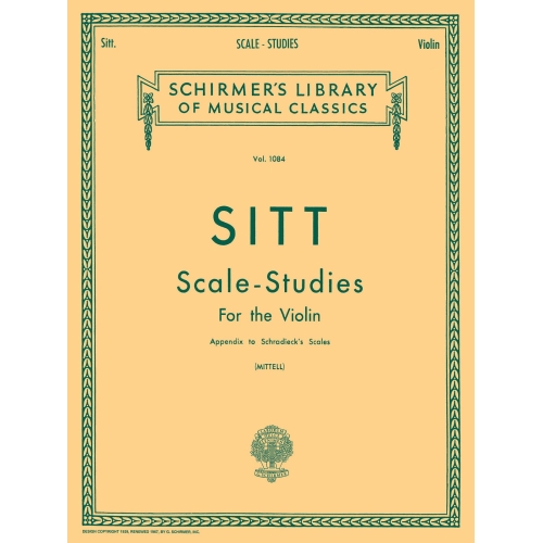 Sitt, Hans - Scale Studies...
