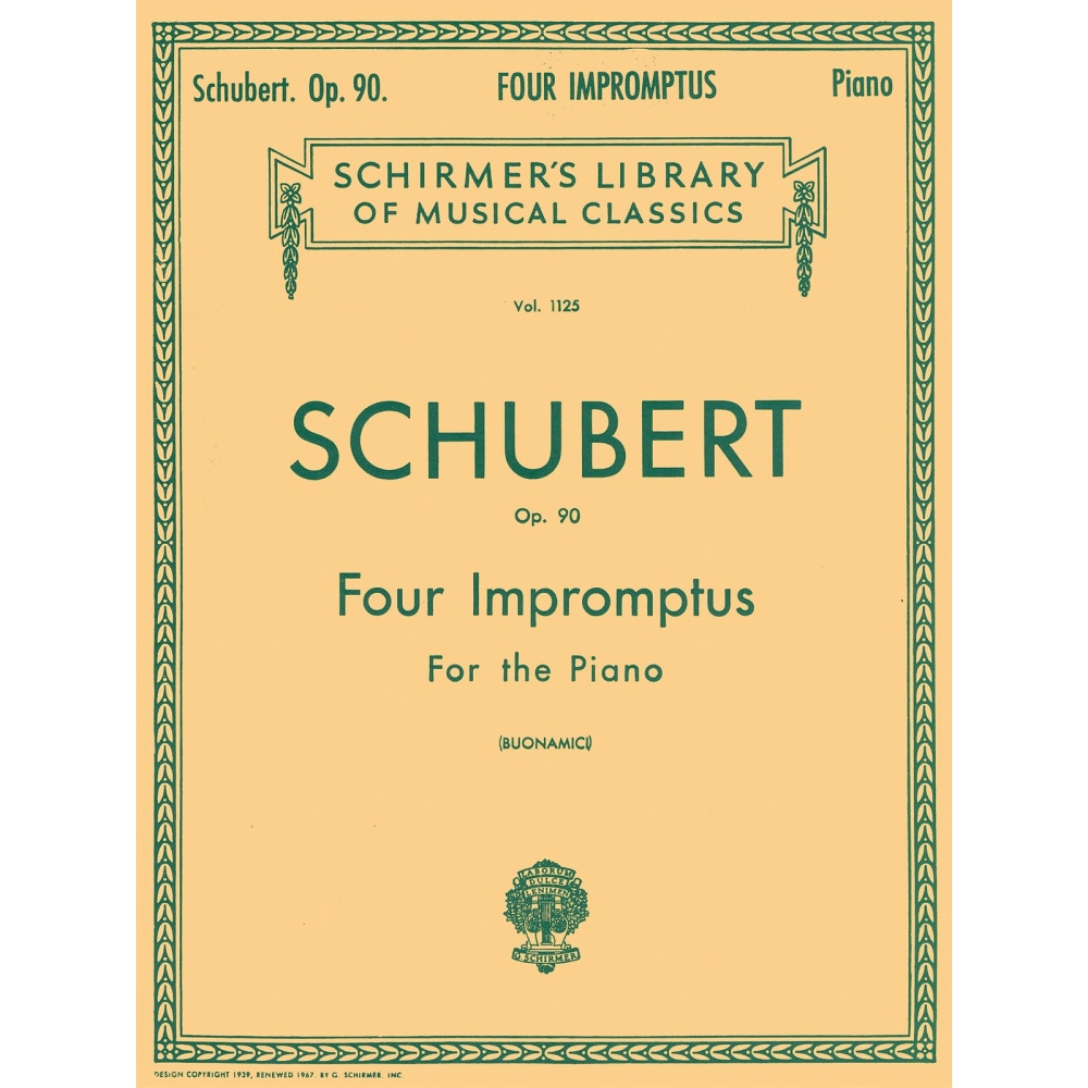 Schubert, Franz - 4 Impromptus, Op. 90