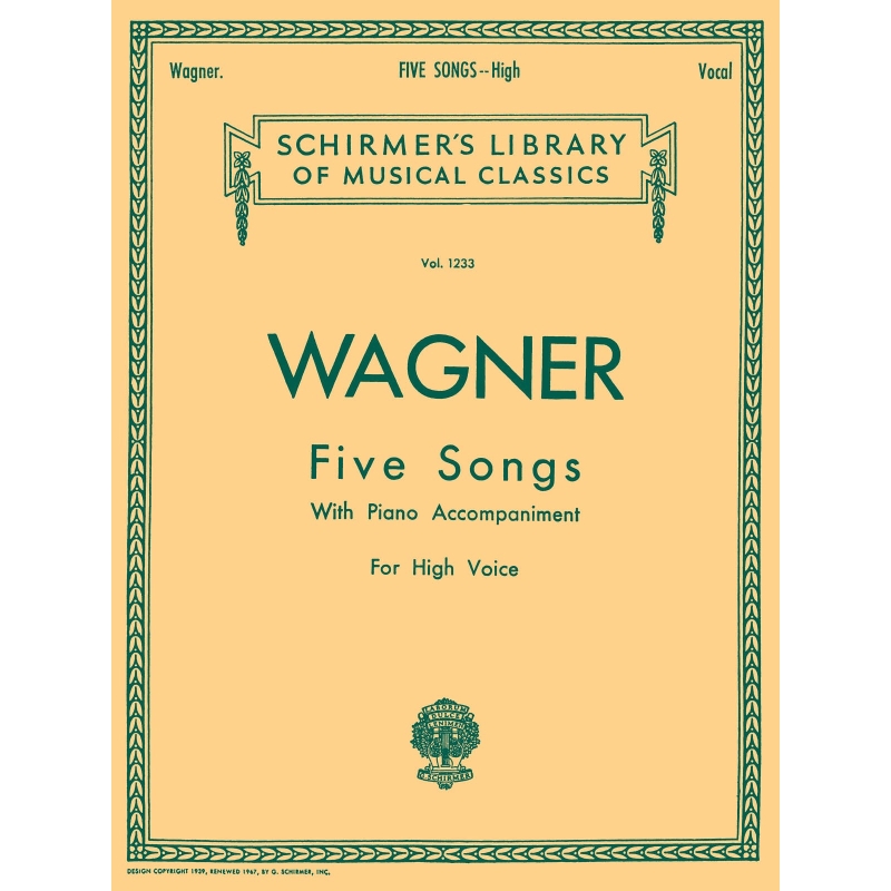 Wagner, Richard - 5 Songs