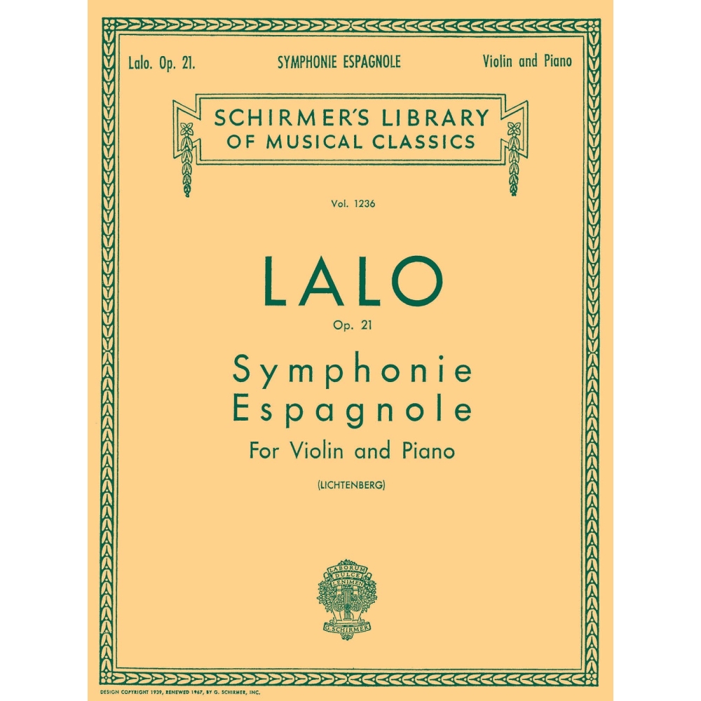 Lalo, Edouard - Symphonie Espagnole, Op. 21