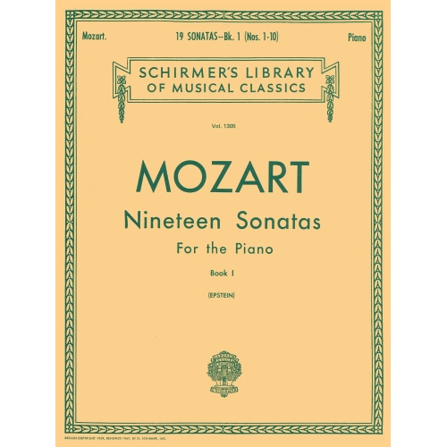 Mozart, Wolfgang Amadeus - 19 Sonatas - Book 1