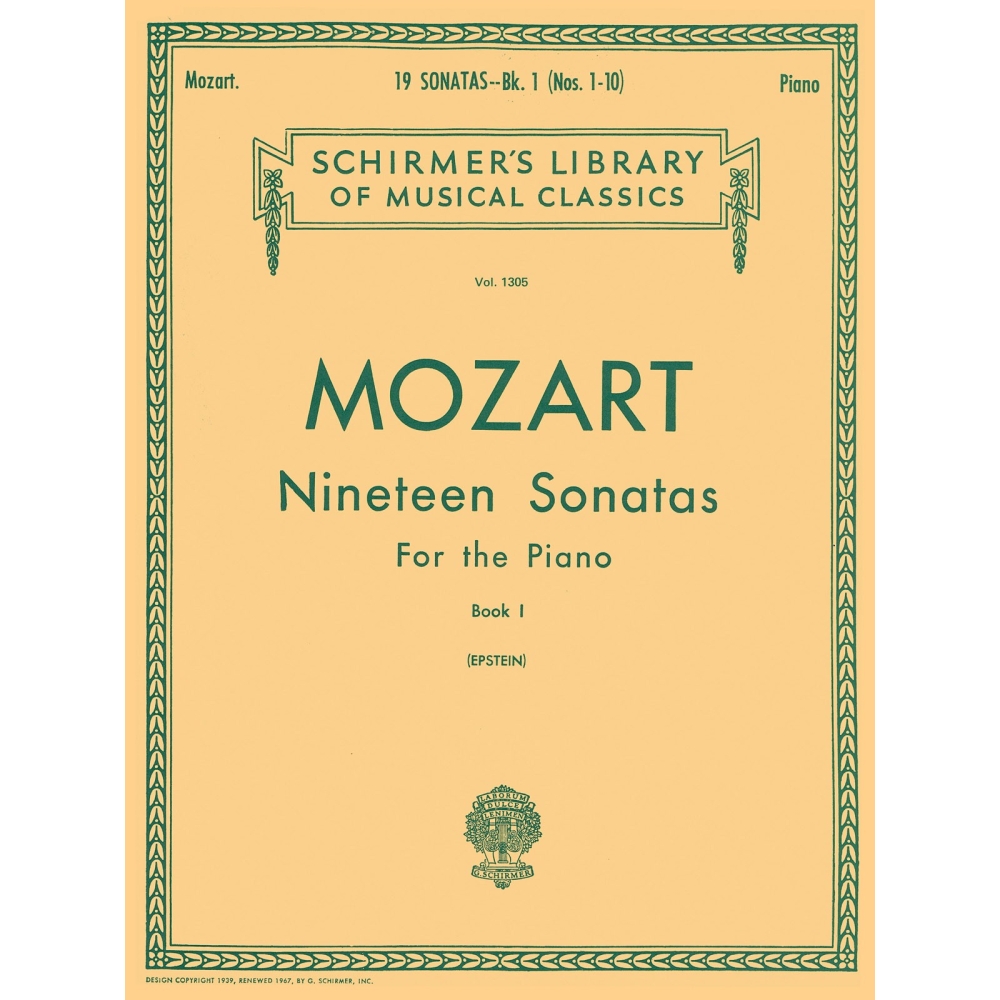 Mozart, Wolfgang Amadeus - 19 Sonatas - Book 1