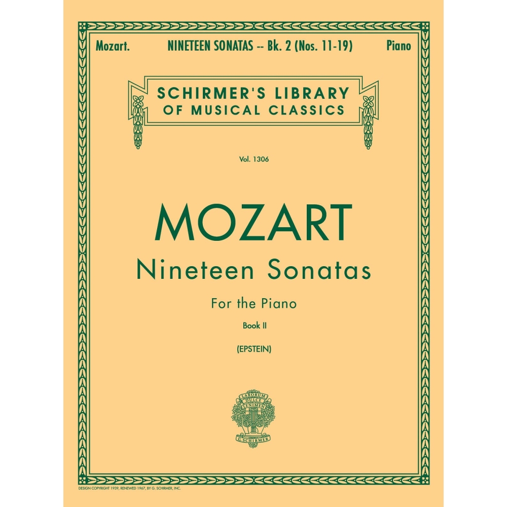 Mozart, Wolfgang Amadeus - 19 Sonatas - Book 2