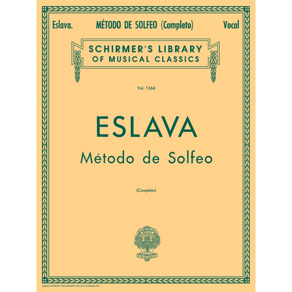 Eslava, Hilarion - M?todo de Solfeo - Complete