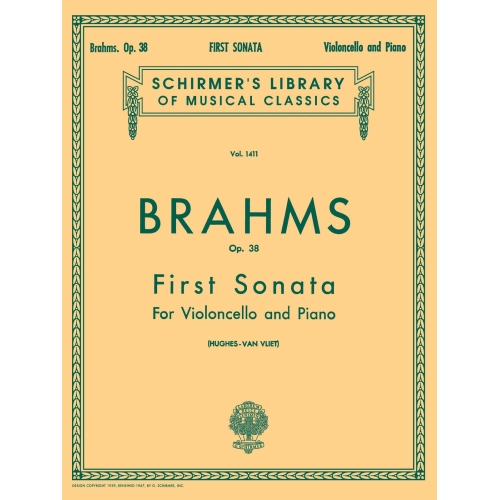 Brahms, Johannes - Sonata No. 1 in E Minor, Op. 38