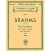 Brahms, Johannes - Variations on a Theme by Paganini, Op. 35 - Book 1