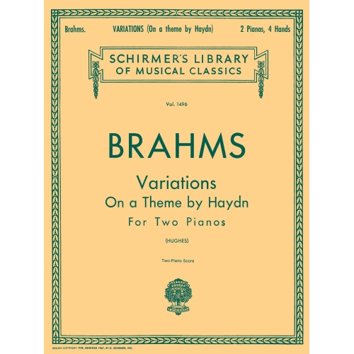 Brahms, Johannes - Variations on a Theme by Haydn, Op. 56b