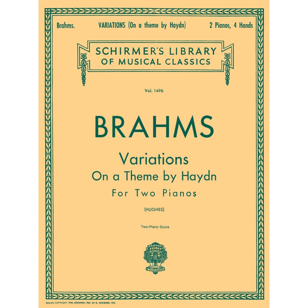 Brahms, Johannes - Variations on a Theme by Haydn, Op. 56b