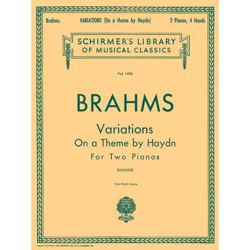 Brahms, Johannes - Variations on a Theme by Haydn, Op. 56b