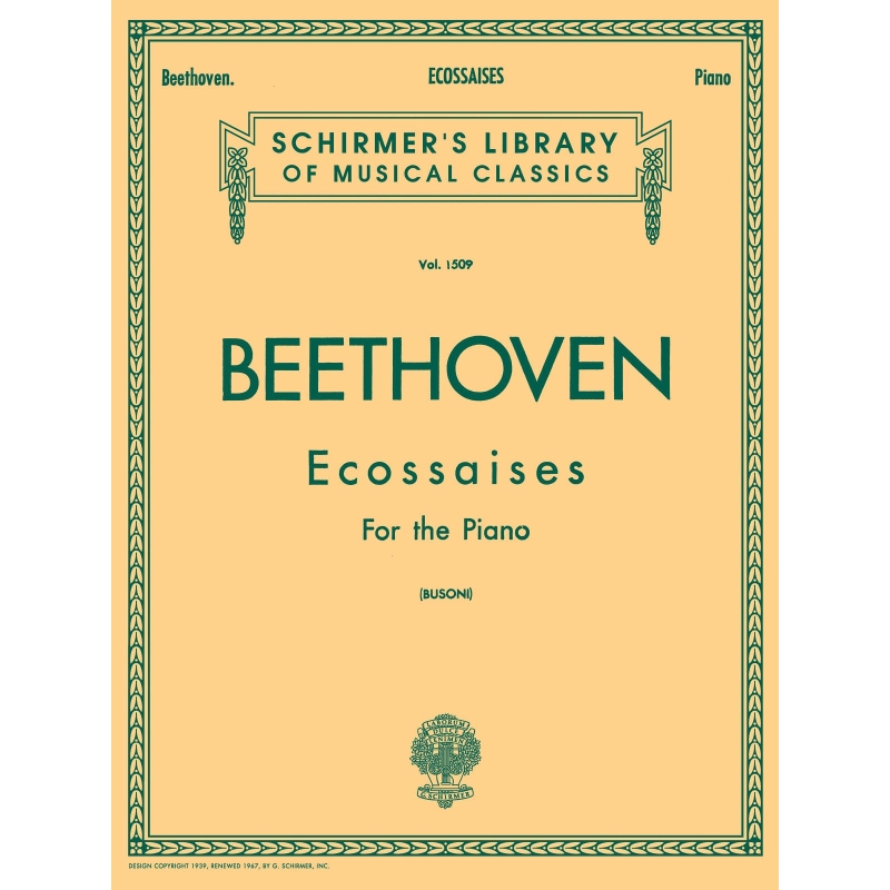 Beethoven, L.v - Ecossaises For The Piano