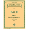Bach, J.S - 15 Two-Part Inventions
