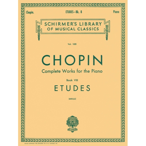 Chopin, Frédéric - Etudes