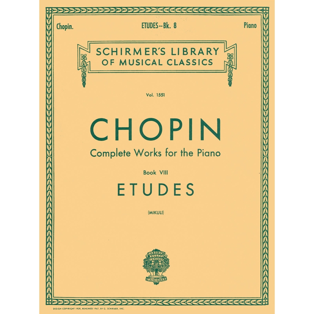 Chopin, Frédéric - Etudes