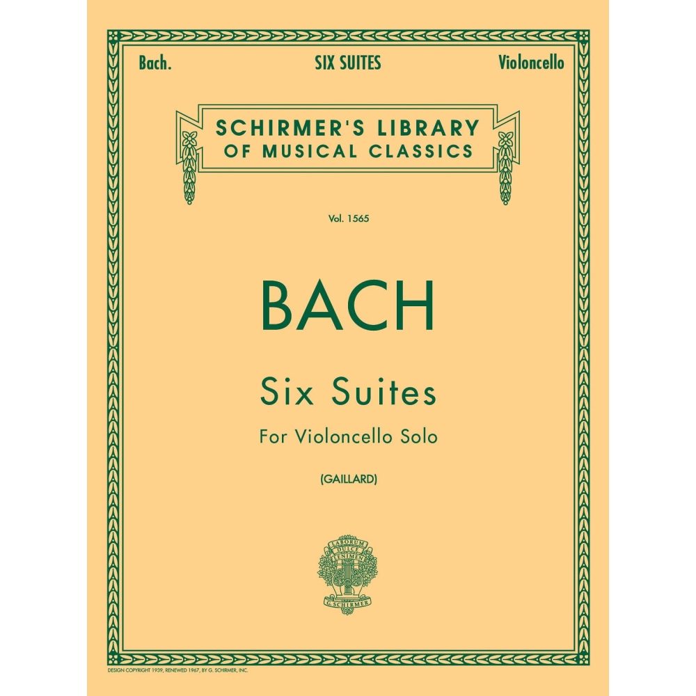 Bach, J.S - 6 Suites BWV1007-1012