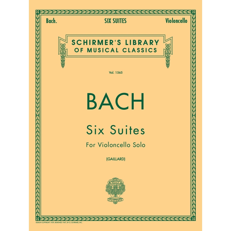 Bach, J.S - 6 Suites BWV1007-1012