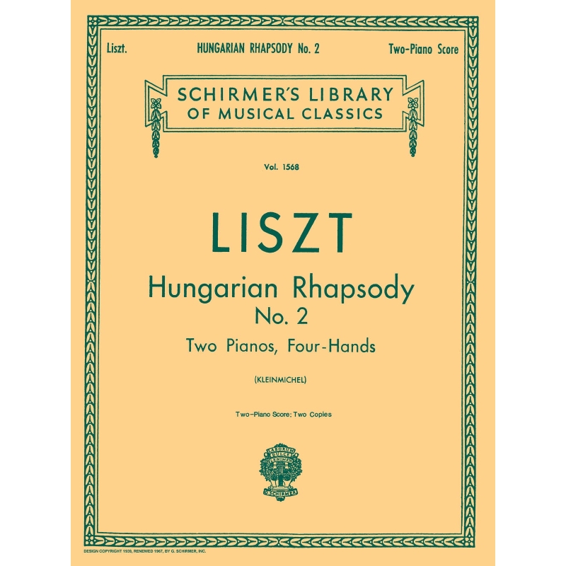 Liszt, Franz - Hungarian Rhapsody No. 2 (set)
