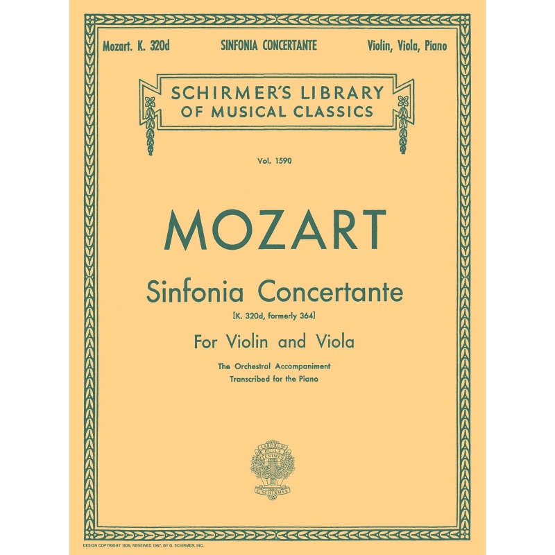 Mozart, Wolfgang Amadeus - Sinfonia Concertante