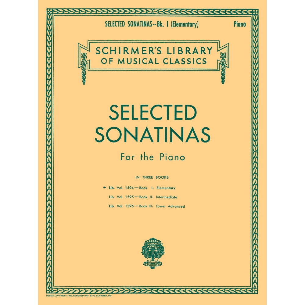 Selected Sonatinas - Book 1: Elementary