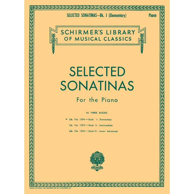 Selected Sonatinas - Book 1: Elementary