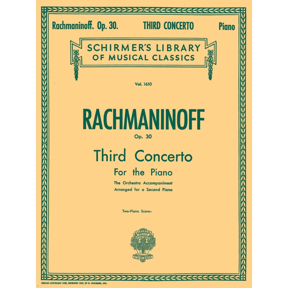 Rachmaninov, Sergei - Concerto No. 3 in D Minor, Op. 30
