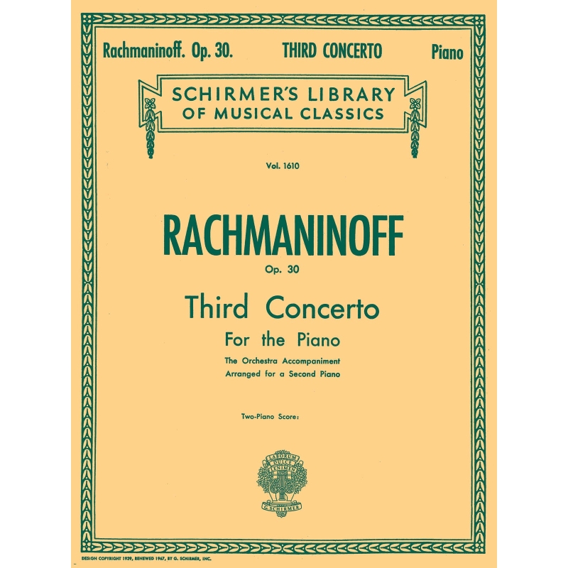 Rachmaninov, Sergei - Concerto No. 3 in D Minor, Op. 30