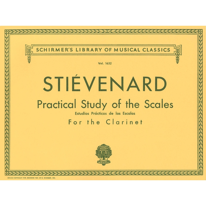 Stiévenard, Émile - Practical Study of the Scales