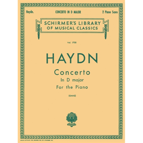 Haydn, Franz J - Piano Concerto in D major