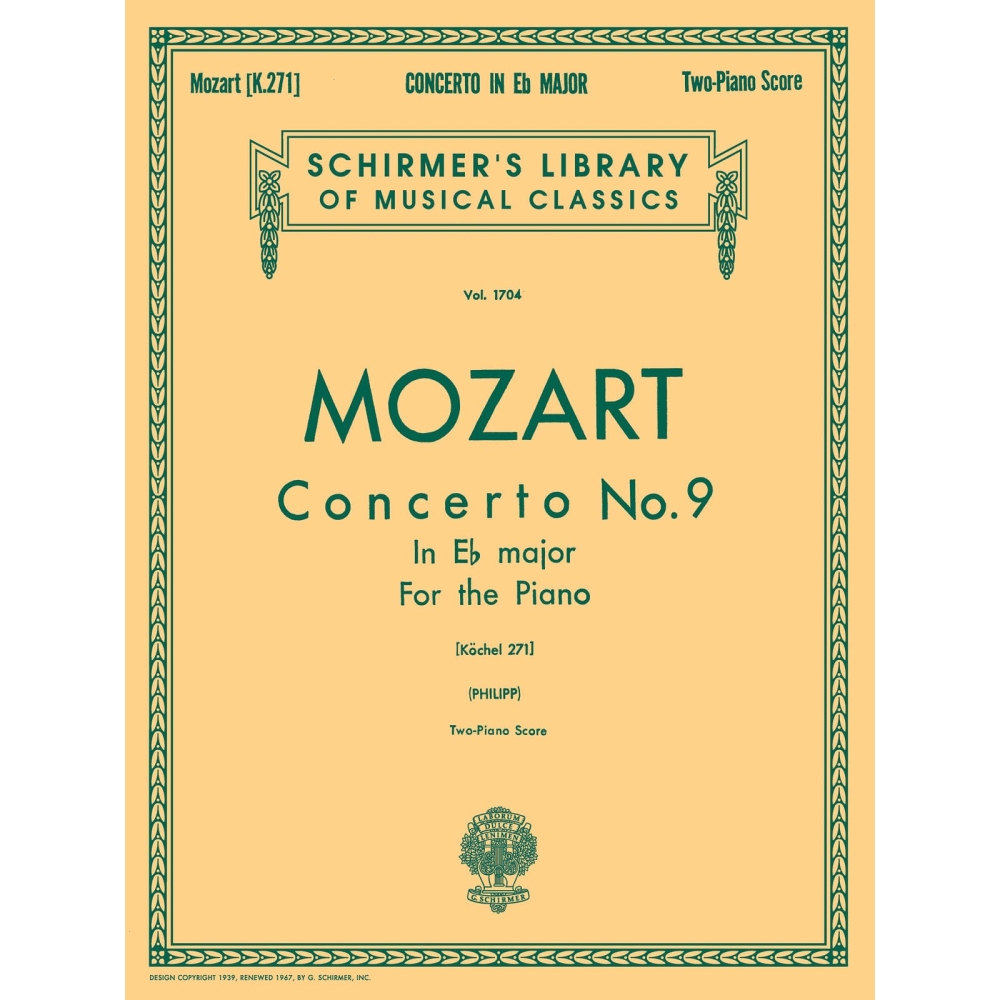 Mozart, Wolfgang Amadeus - Concerto No.9 E-flat Major KV 271 "Jeunehomme"