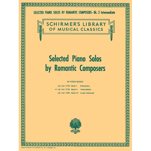 Selected Piano Solos by...