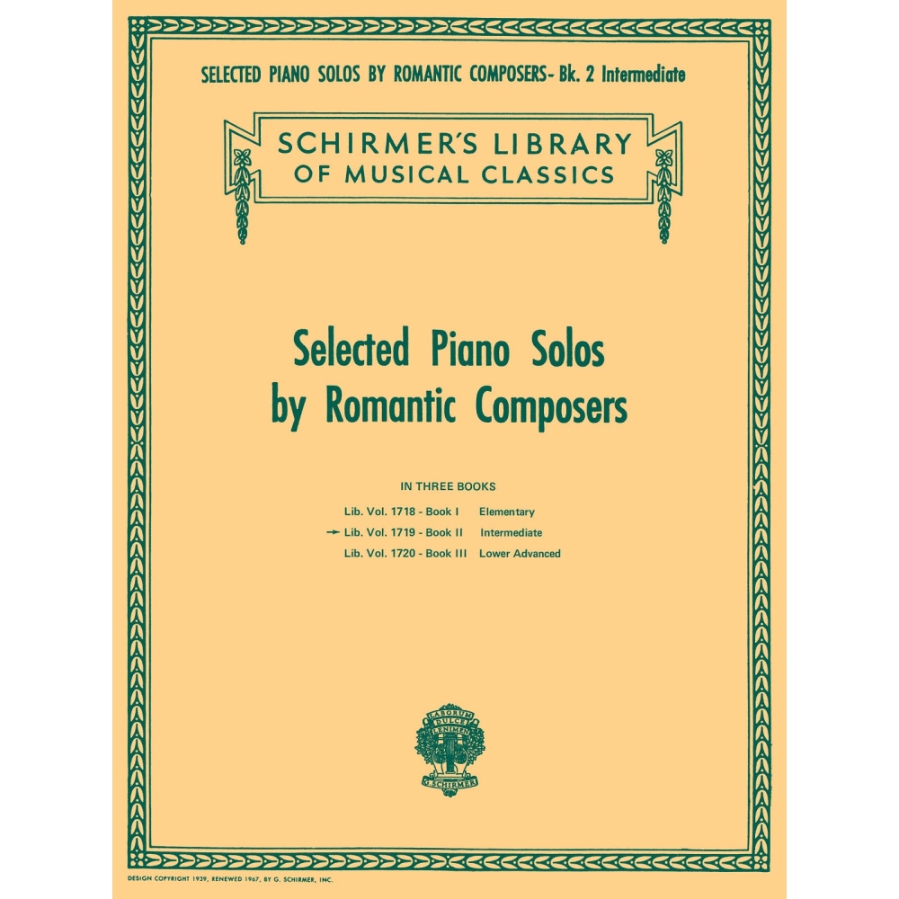 Selected Piano Solos by Romantic Composers