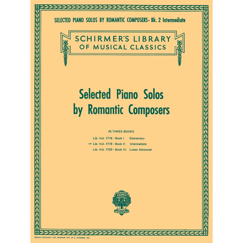 Selected Piano Solos by Romantic Composers