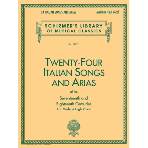 24 Italian Songs & Arias -...