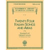 24 Italian Songs & Arias - Medium Low Voice