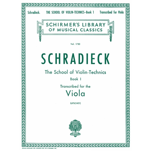 Schradieck, Henry - School...