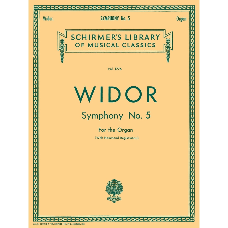 Widor, Charles-Marie - Symphony No. 5