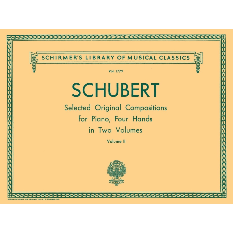 Schubert, Franz - Original Compositions for Piano - Volume 2