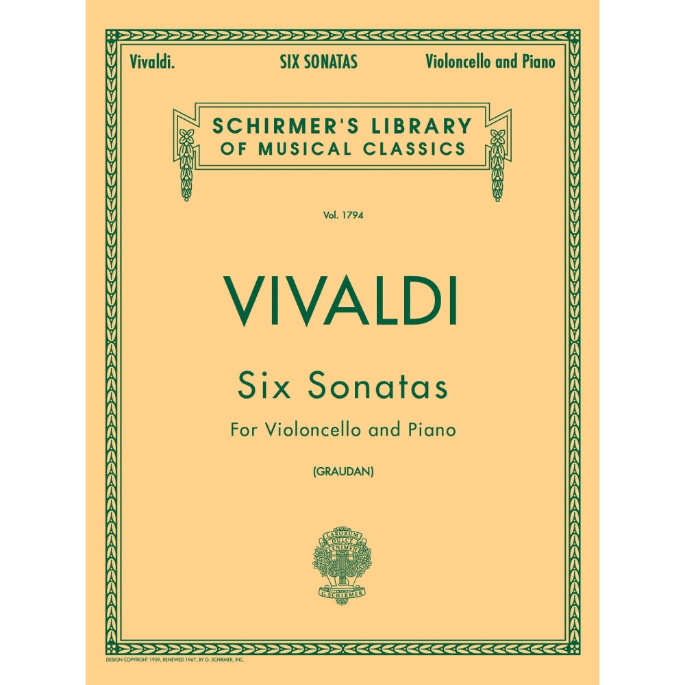 Vivaldi, Antonio - Schirmer Library of Classics Volume 1794