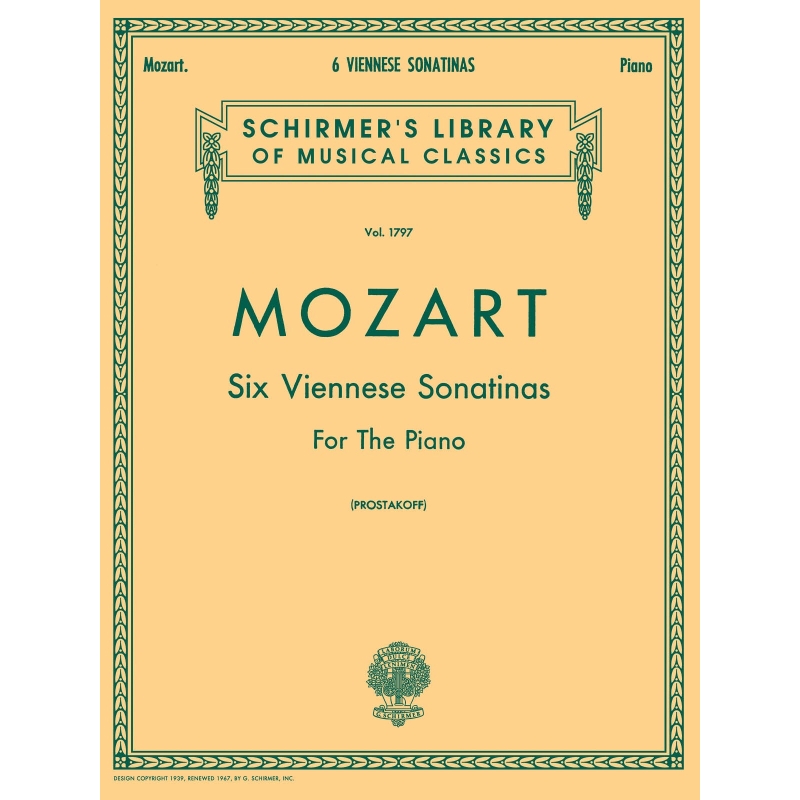 Mozart, Wolfgang Amadeus - 6 Viennese Sonatinas for the Piano