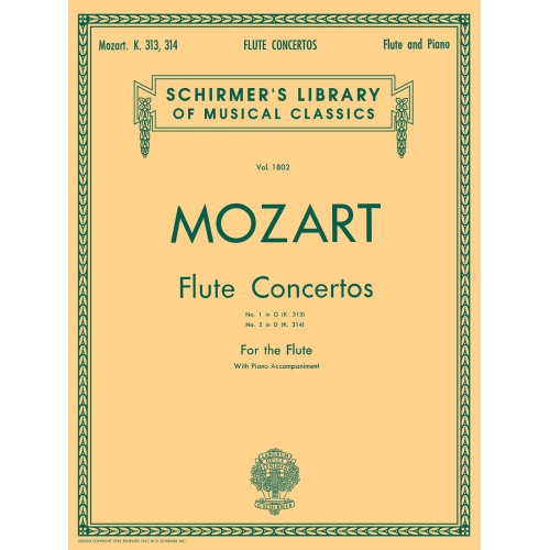 Mozart, W.A - Flute Concertos KV 313 and KV 314