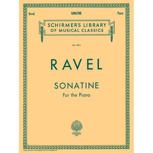 Maurice Ravel: Sonatine For Piano