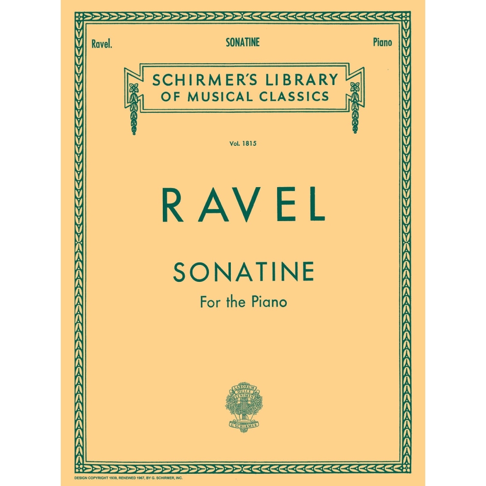 Maurice Ravel: Sonatine For Piano