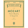 Mozart, W.A - Two Duets for Violin and Viola, K. 423 and K. 424