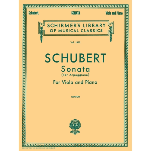 Schubert, Franz - Sonata...