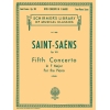 Saint-Saëns, Camille - Concerto No. 5 in F, Op. 103